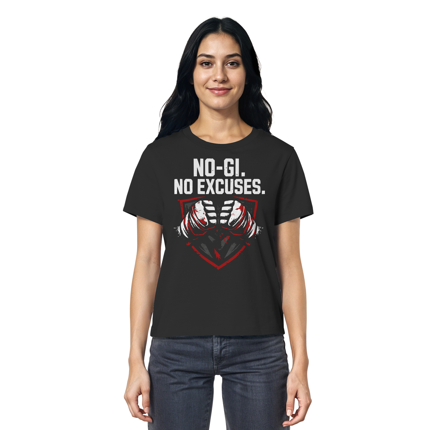 NO-GI - NO EXCUSES - Ladies Organic Shirt