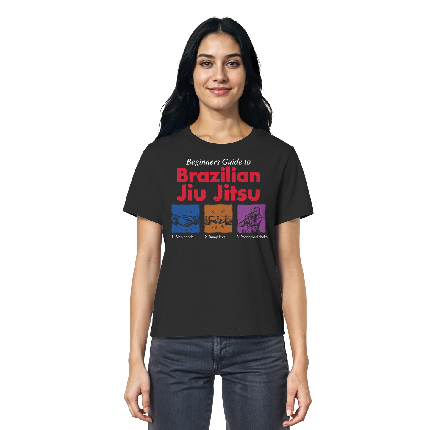 Beginners Guide to Brazilian Jiu-Jitsu - Ladies Organic Shirt