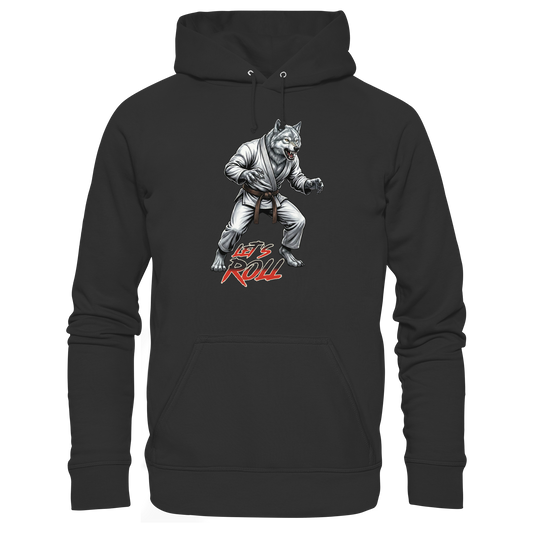 Wolf – Let’s Roll - Organic Hoodie