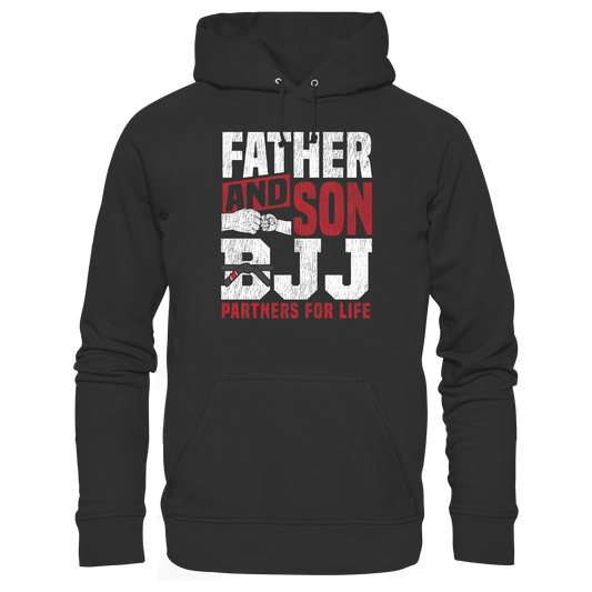 Father and Son BJJ – Partners for Life - Organic Hoodie