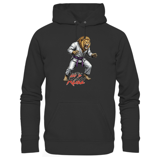 Lion – Let’s Roll - Organic Hoodie