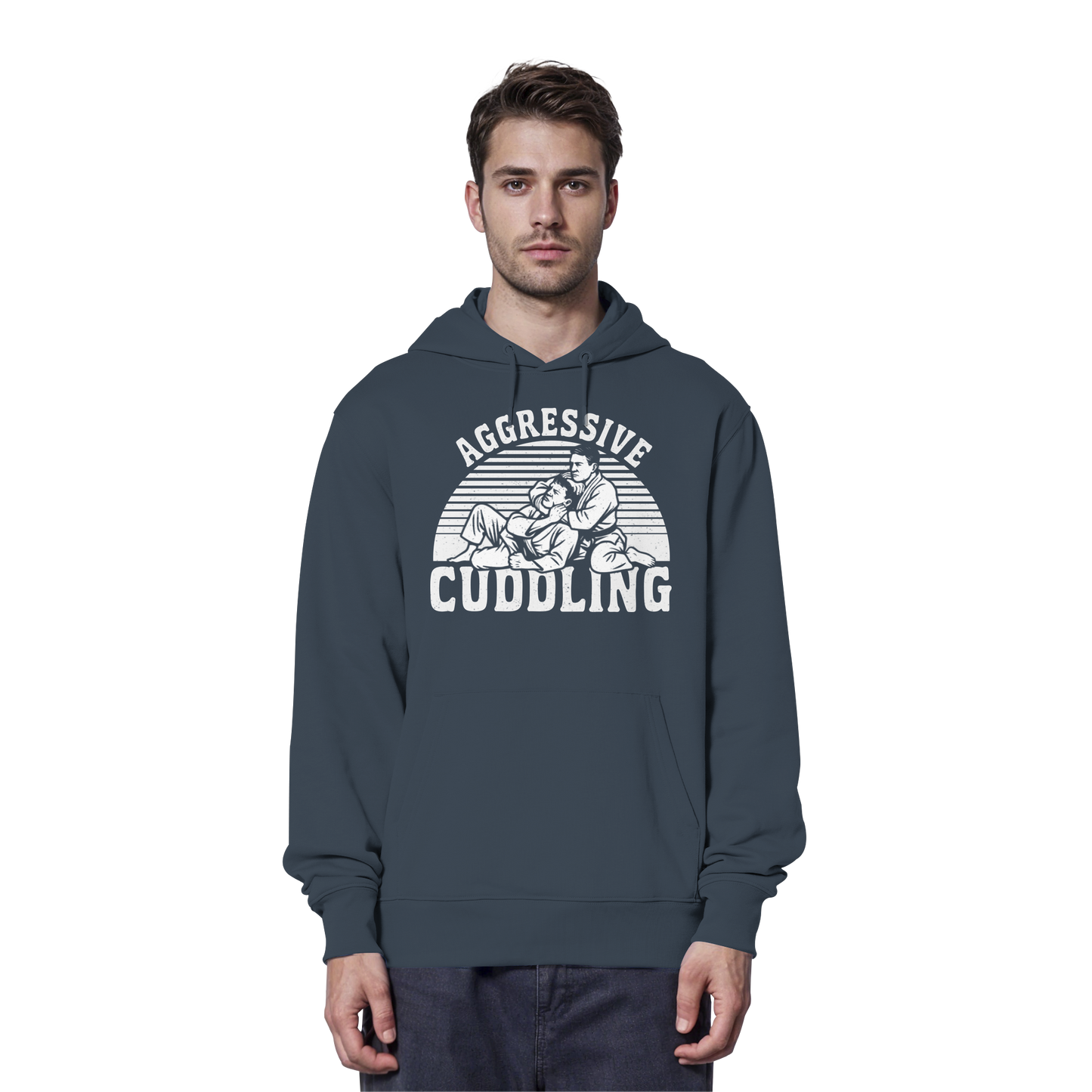 AGGRESSIVE CUDDLING - Organic Hoodie