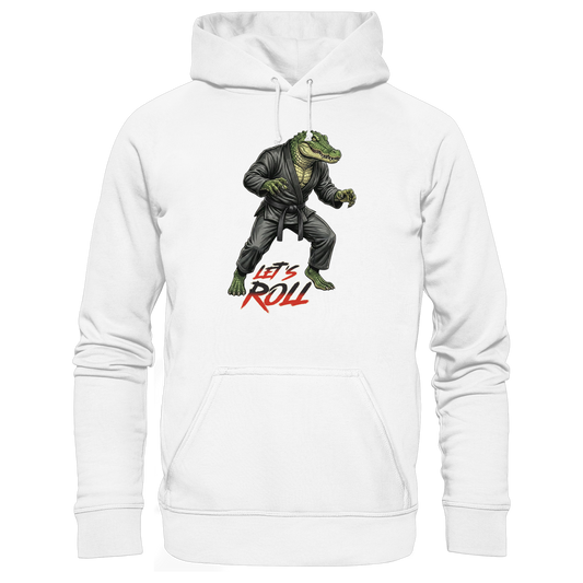 Alligator – Let’s Roll - Organic Hoodie