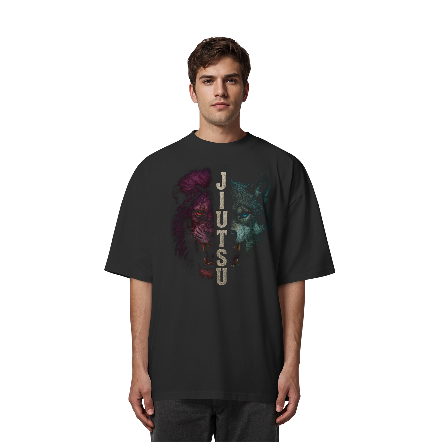 JIUTSU – Dual Instinct - Organic Oversize Shirt