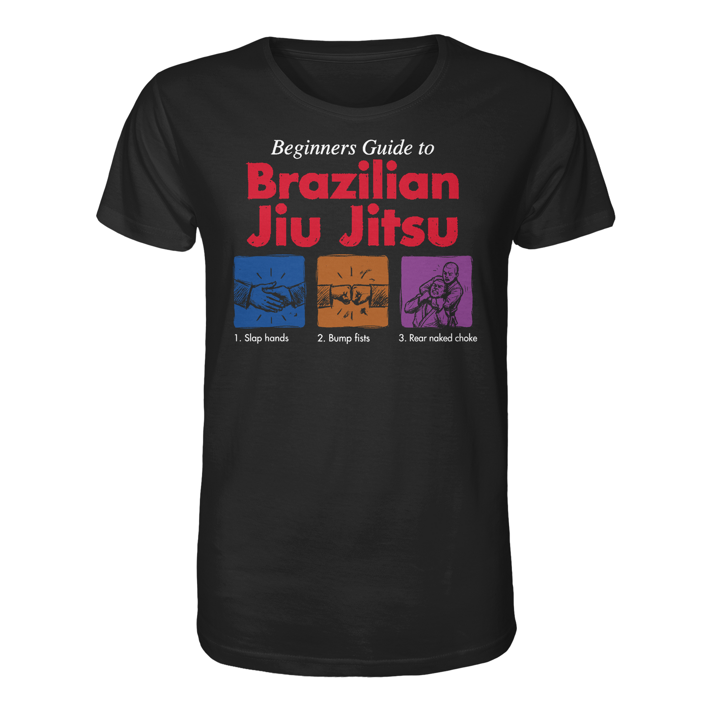Beginners Guide to Brazilian Jiu-Jitsu - Organic Shirt