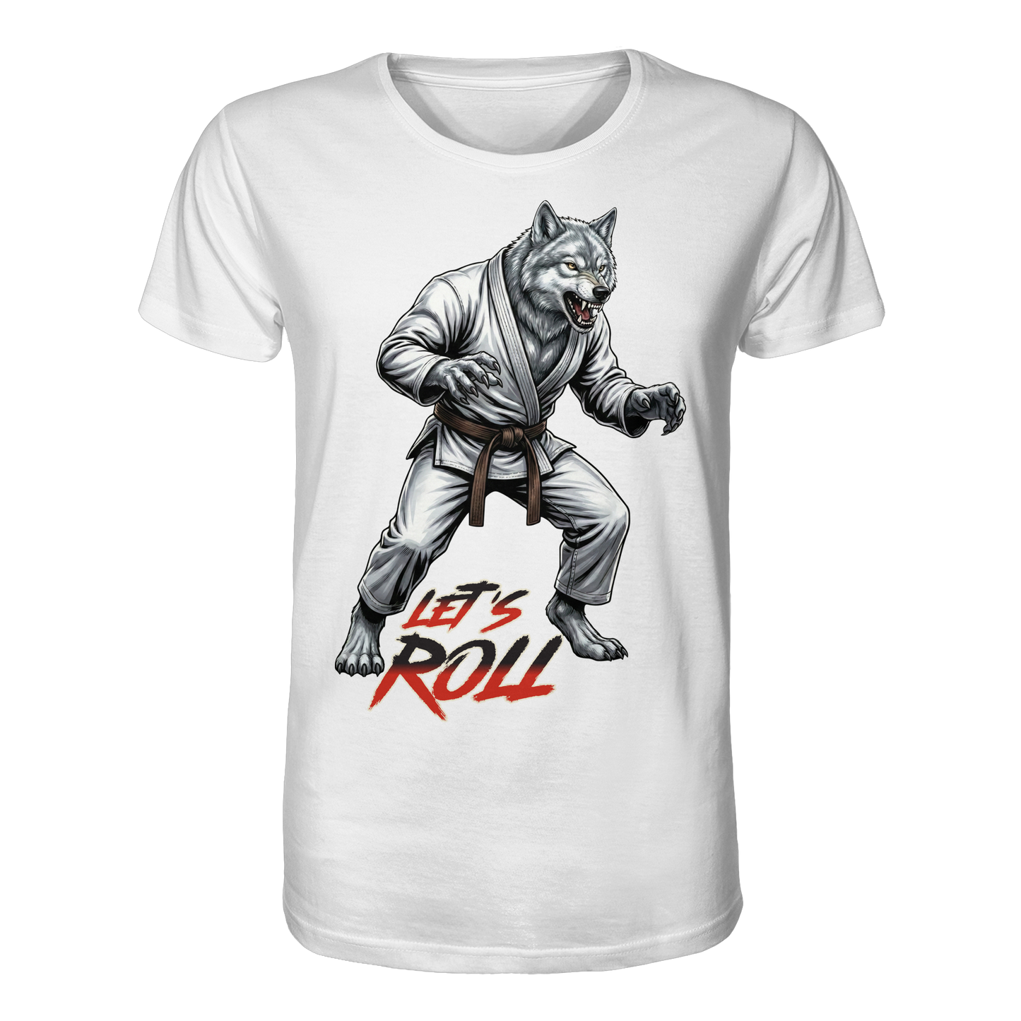 Wolf – Let’s Roll - Organic Shirt