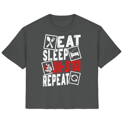 Eat Sleep Jiu-Jitsu Repeat - Ladies Organic Shirt