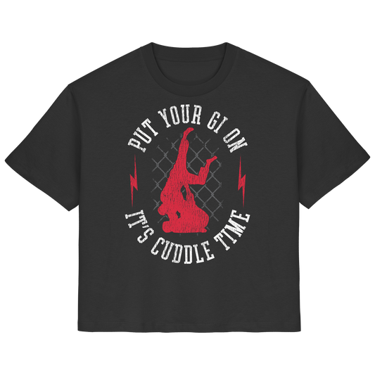 PUT YOUR GI ON – It’s Cuddle Time - Ladies Organic Shirt