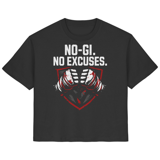 NO-GI - NO EXCUSES - Ladies Organic Shirt