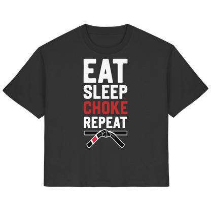 EAT. SLEEP. CHOKE. REPEAT. - Ladies Organic Shirt