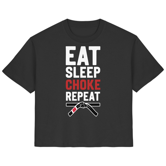 EAT. SLEEP. CHOKE. REPEAT. - Ladies Organic Shirt