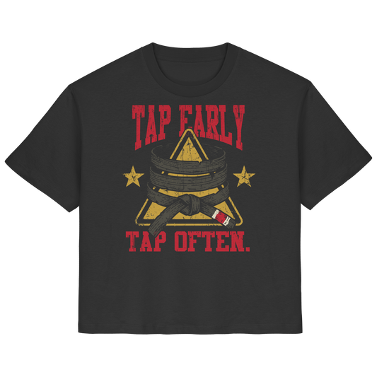 TAP EARLY. TAP OFTEN. - Ladies Organic Shirt