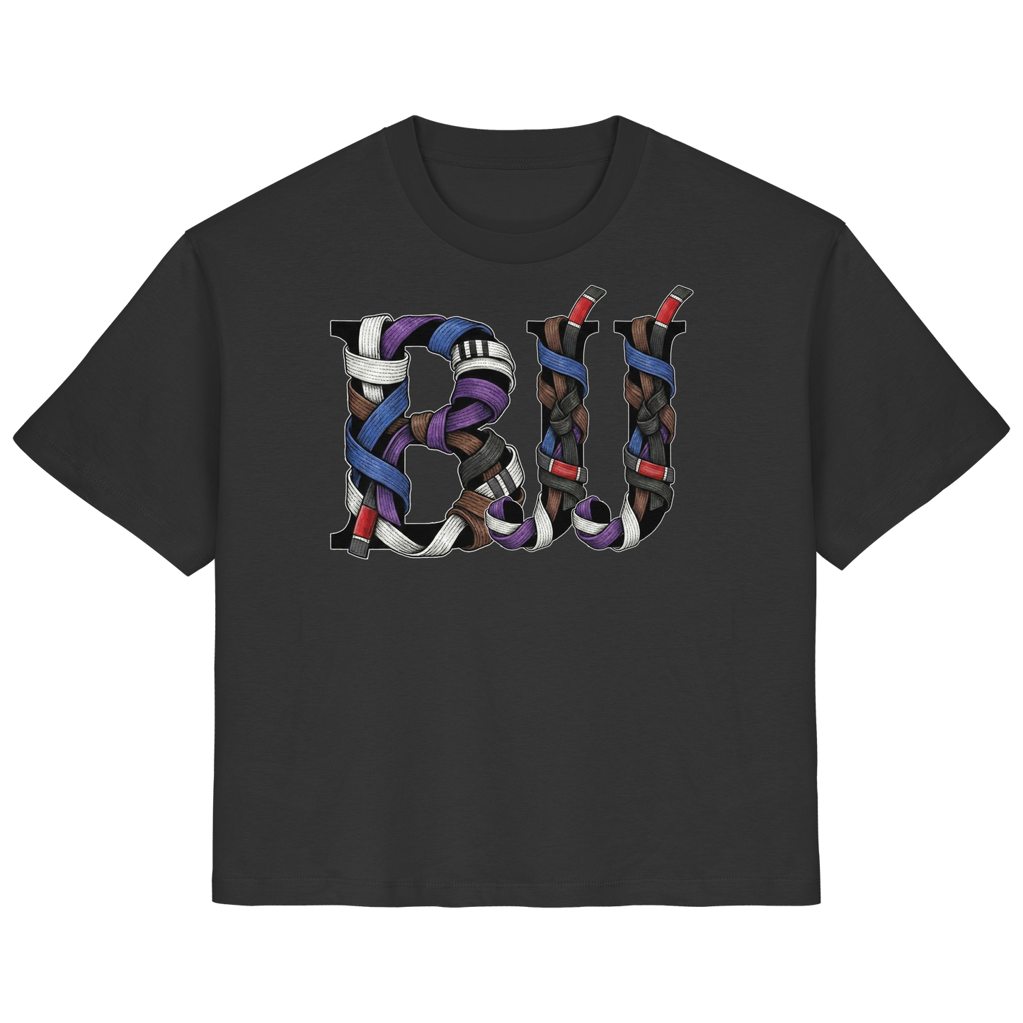 BJJ Belt Letters - Ladies Organic Shirt