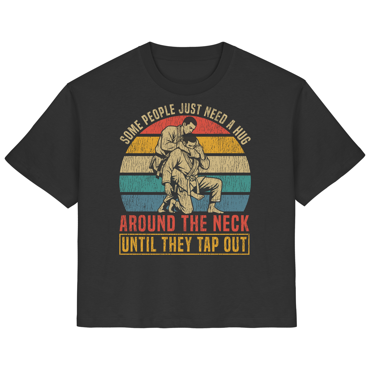 Some People Just Need a Hug – Retro - Ladies Organic Shirt