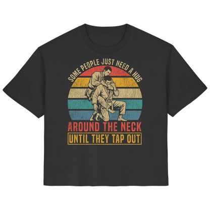 Some People Just Need a Hug – Retro - Ladies Organic Shirt