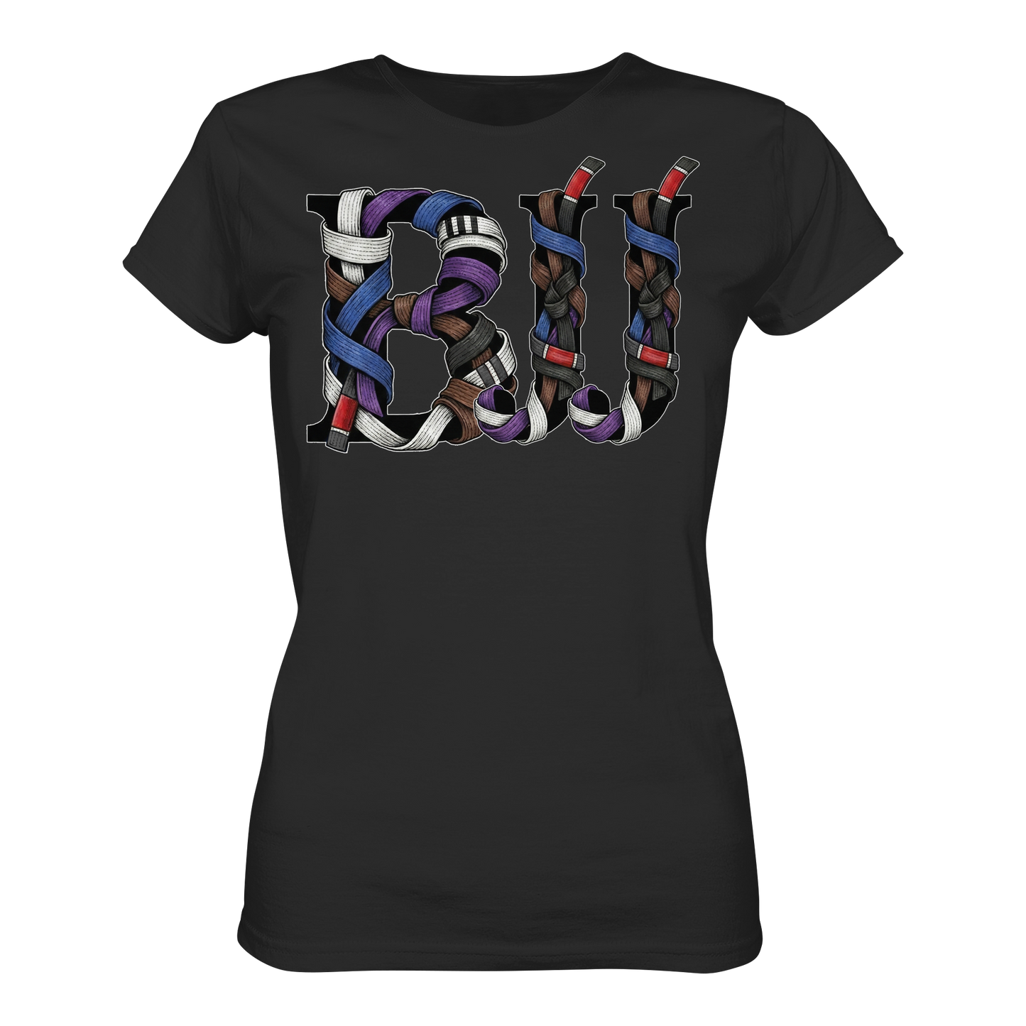 BJJ Belt Letters - Ladies Organic Shirt