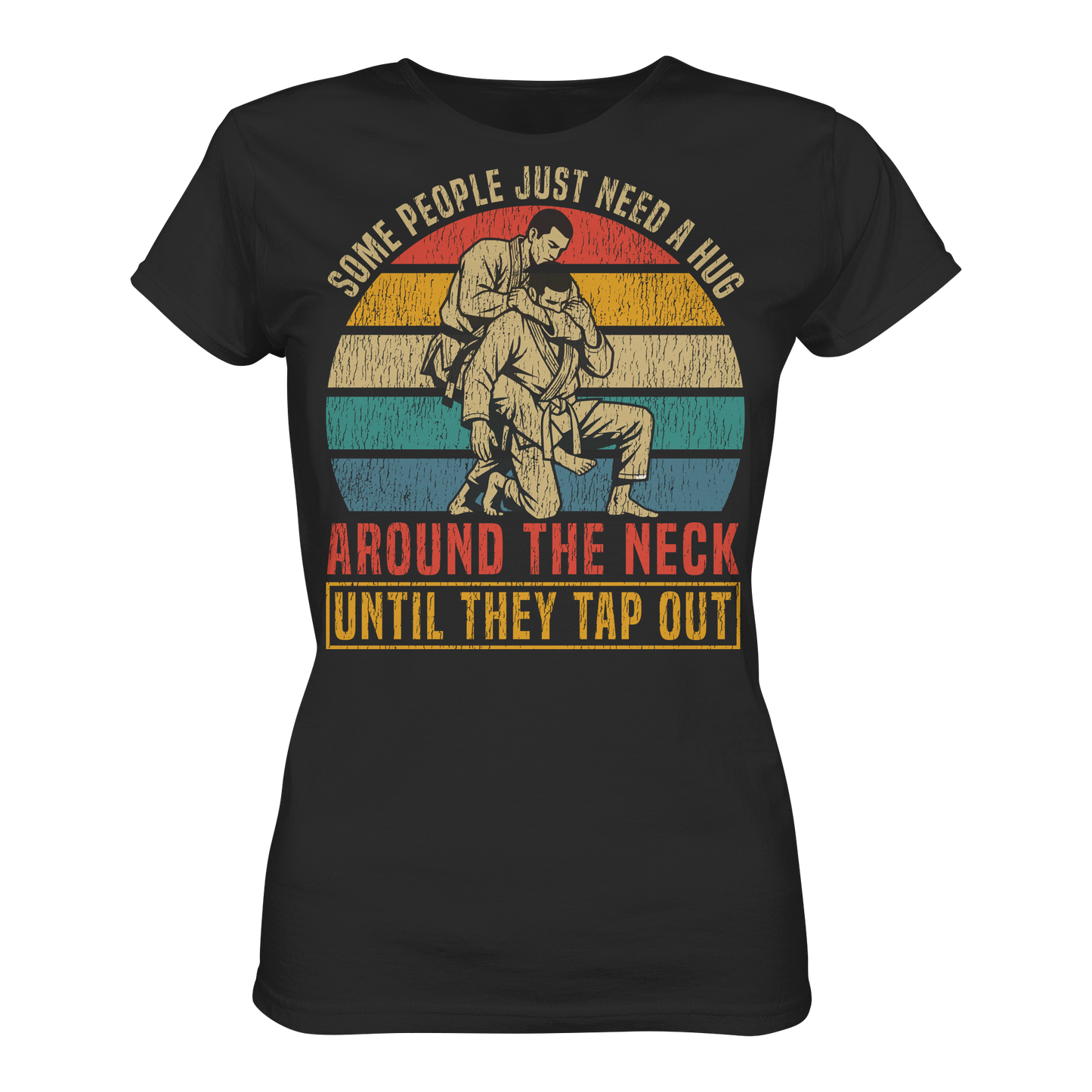 Some People Just Need a Hug – Retro - Ladies Organic Shirt