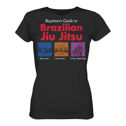 Beginners Guide to Brazilian Jiu-Jitsu - Ladies Organic Shirt