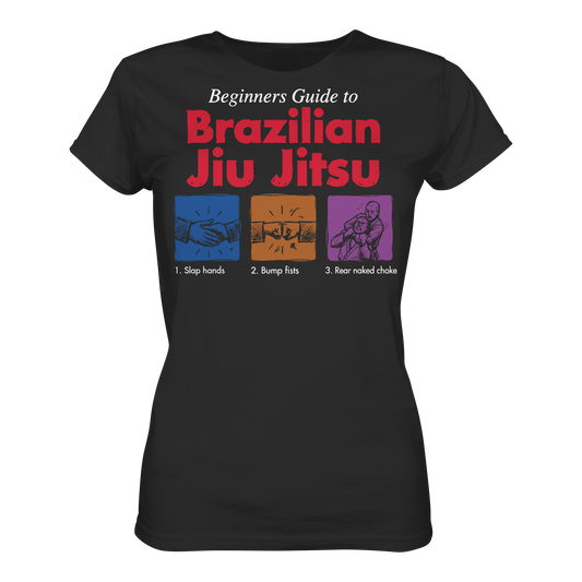 Beginners Guide to Brazilian Jiu-Jitsu - Ladies Organic Shirt