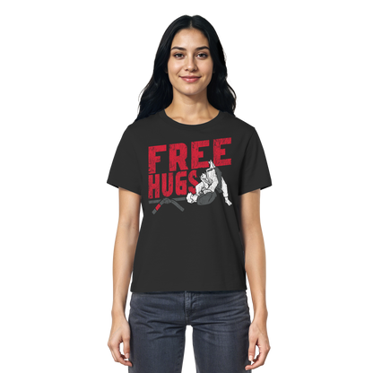 FREE HUGS - Ladies Organic Shirt