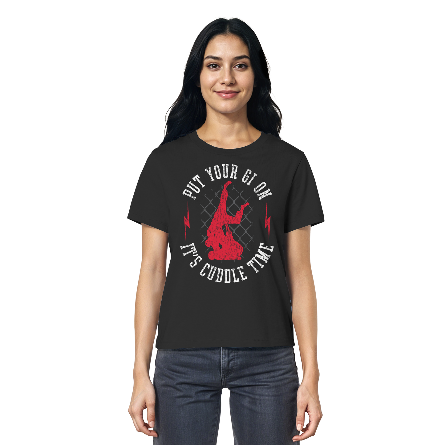 PUT YOUR GI ON – It’s Cuddle Time - Ladies Organic Shirt