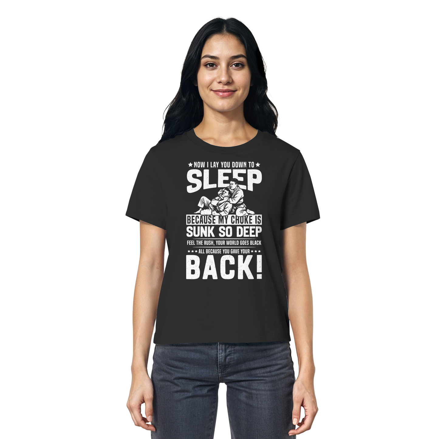 NOW I LAY YOU DOWN TO SLEEP - Ladies Organic Shirt