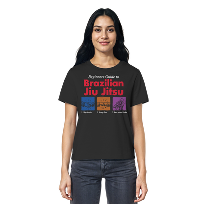 Beginners Guide to Brazilian Jiu-Jitsu - Ladies Organic Shirt