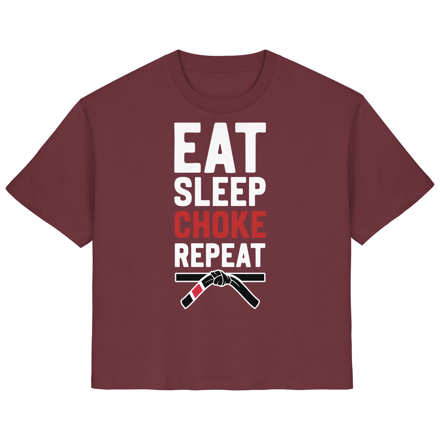 EAT. SLEEP. CHOKE. REPEAT. - Ladies Organic Shirt