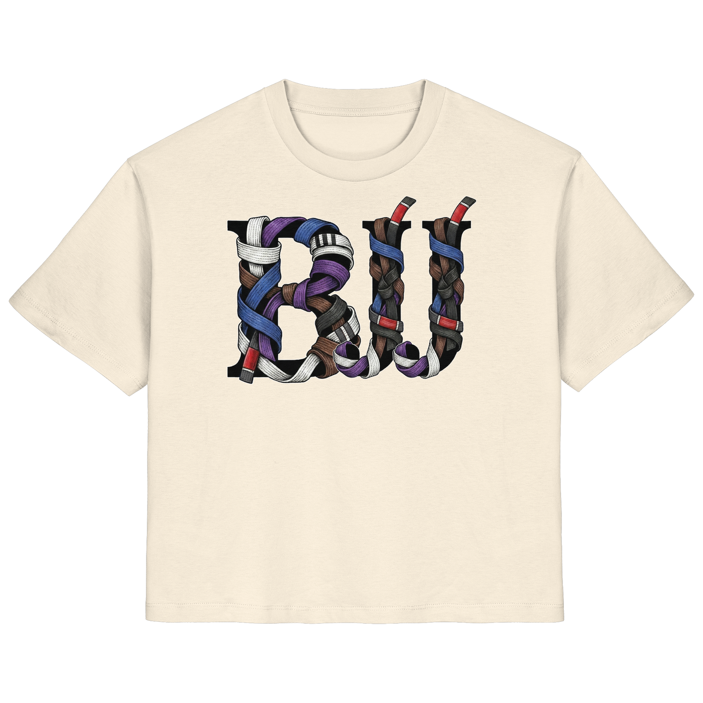 BJJ Belt Letters - Ladies Organic Shirt