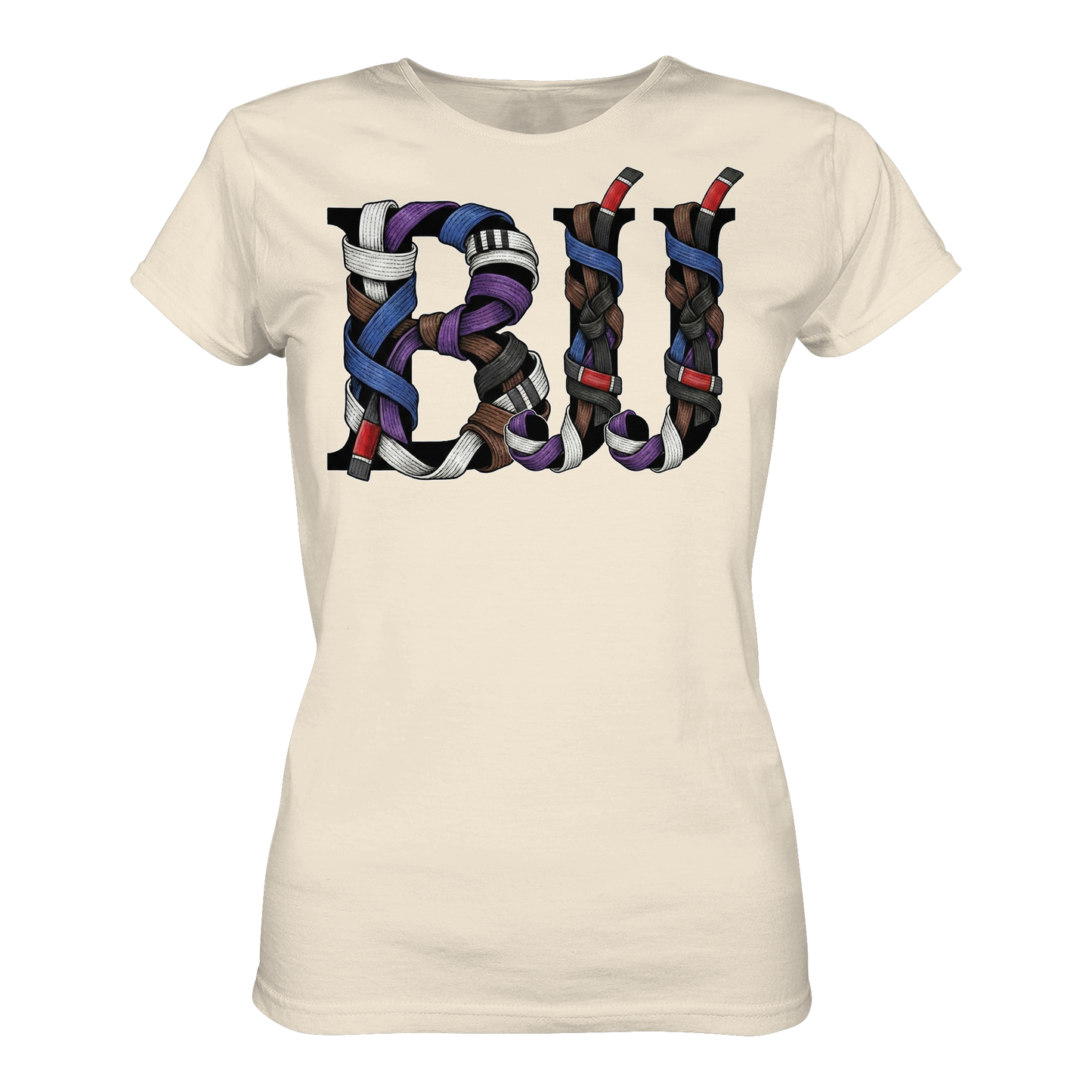 BJJ Belt Letters - Ladies Organic Shirt