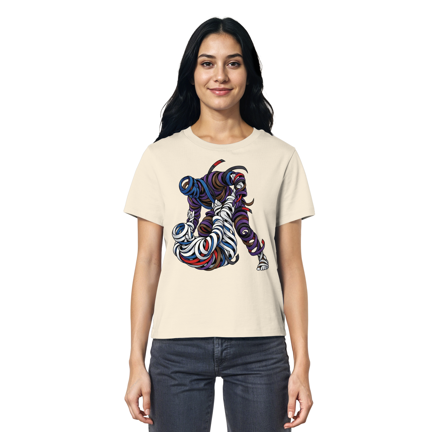 BJJ Belt Warrior - Ladies Organic Shirt