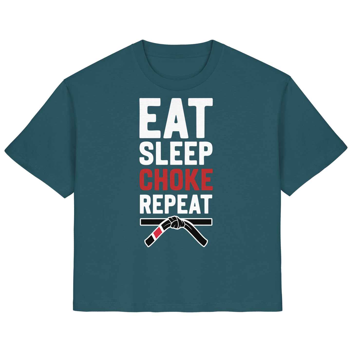 EAT. SLEEP. CHOKE. REPEAT. - Ladies Organic Shirt