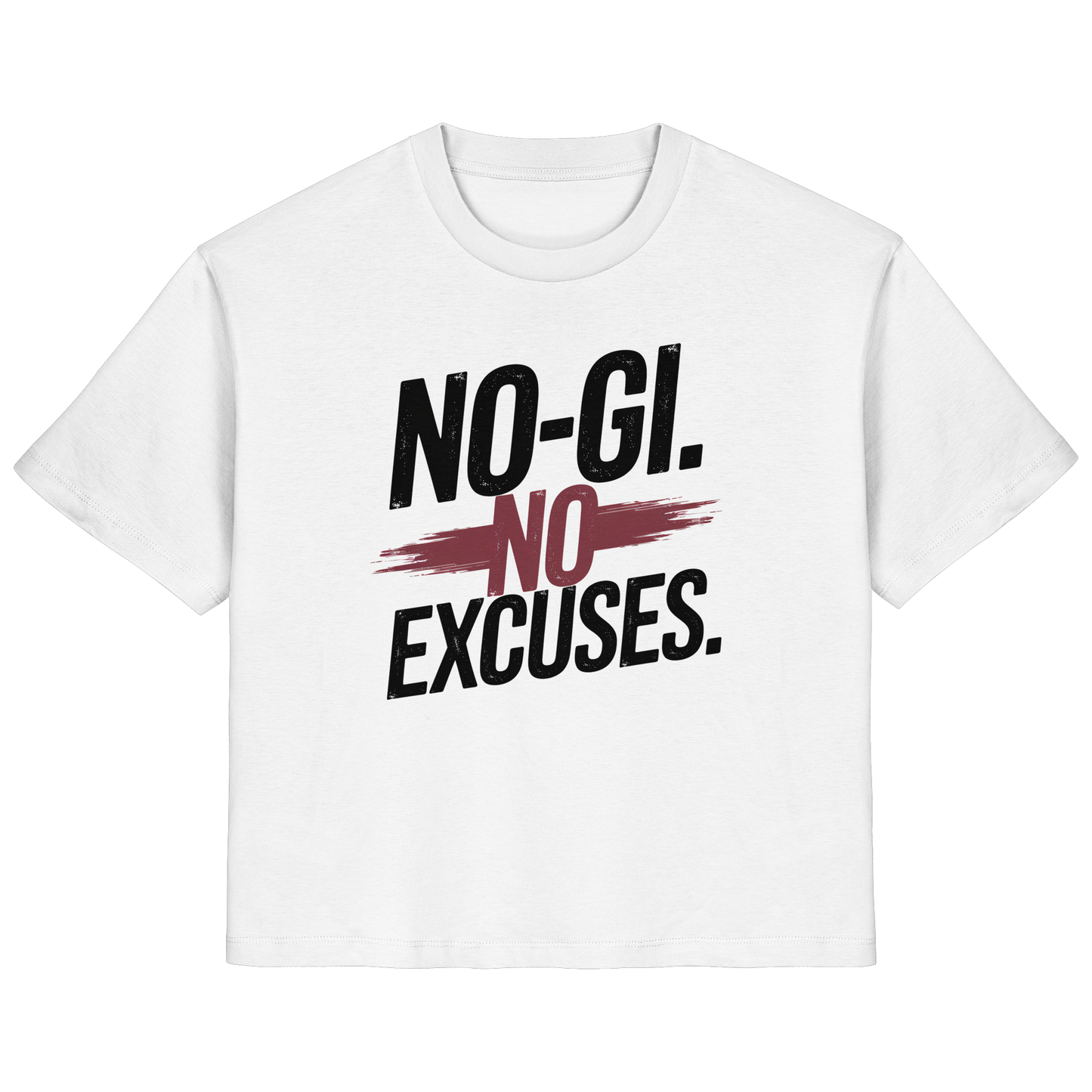 NO GI - NO EXCUSES - Ladies Organic Shirt