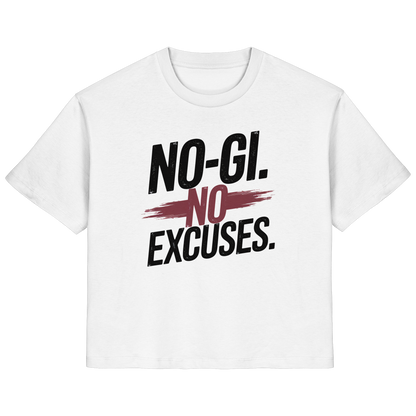 NO GI - NO EXCUSES - Ladies Organic Shirt