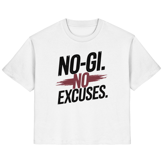NO GI - NO EXCUSES - Ladies Organic Shirt