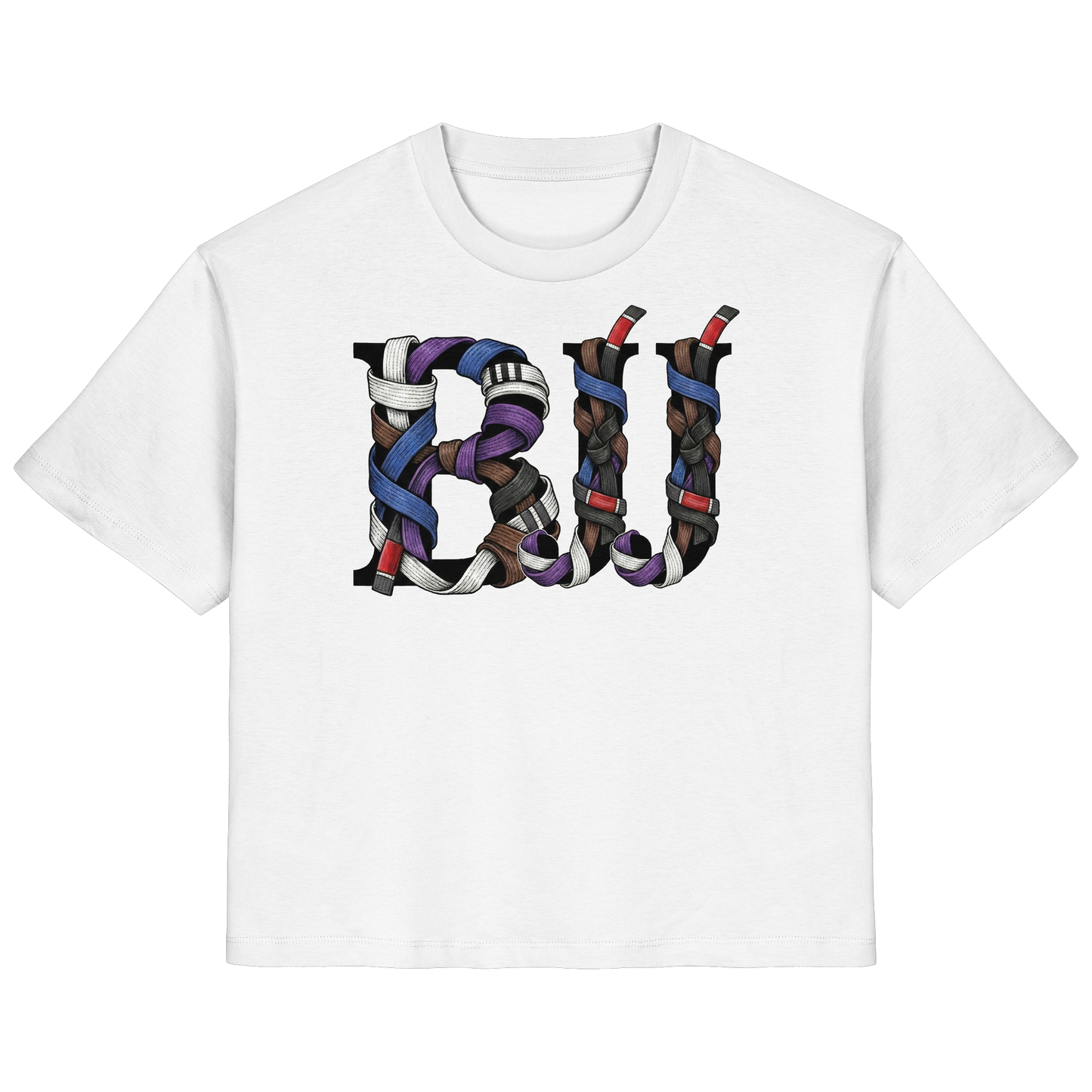 BJJ Belt Letters - Ladies Organic Shirt