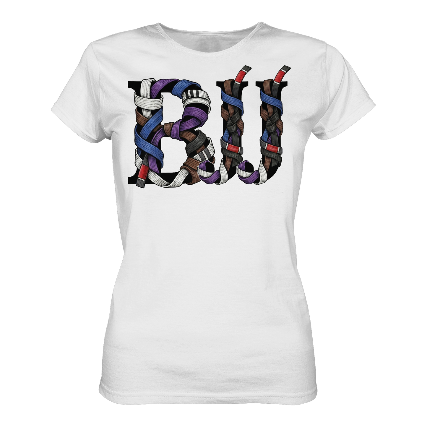 BJJ Belt Letters - Ladies Organic Shirt