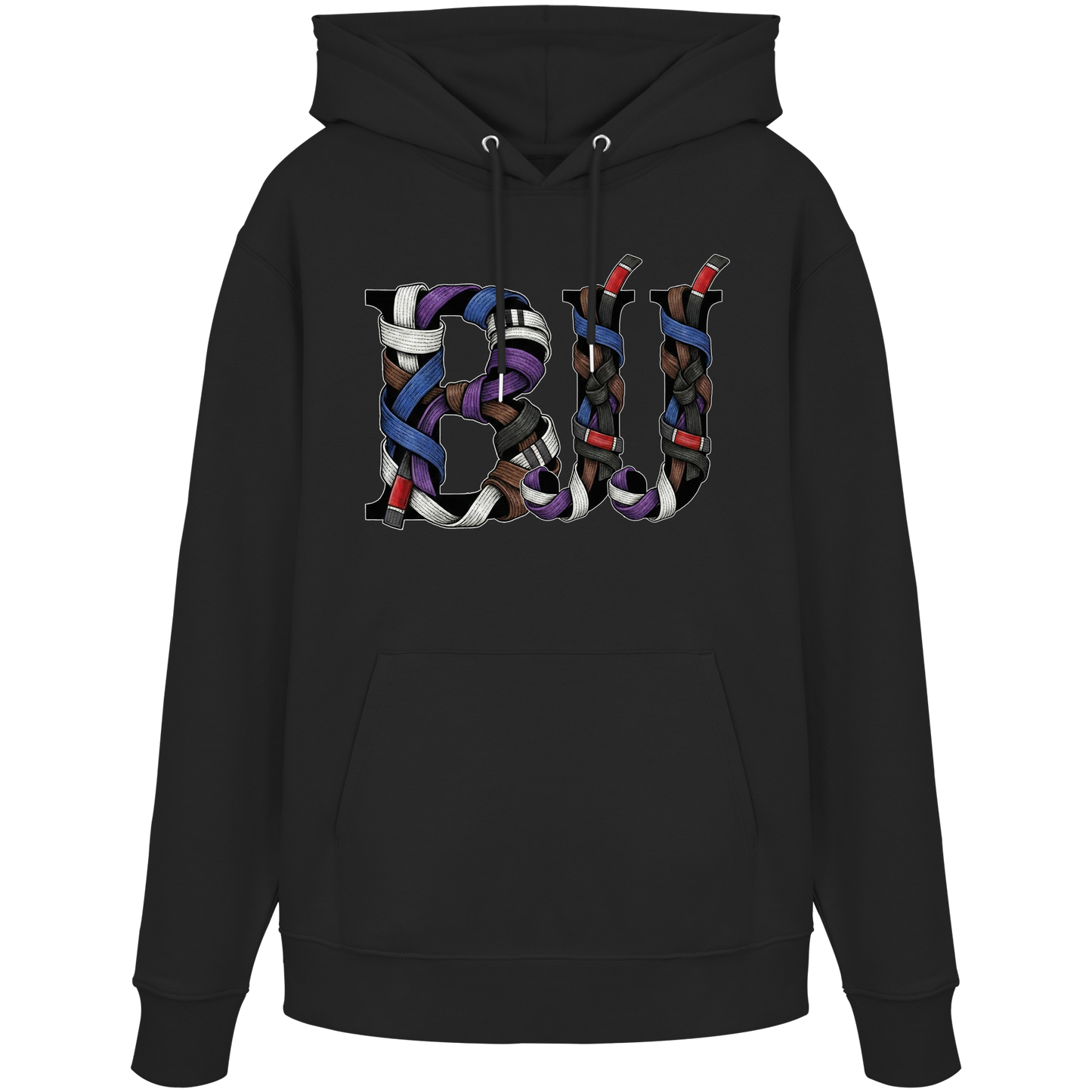 BJJ Belt Letters - Organic Hoodie