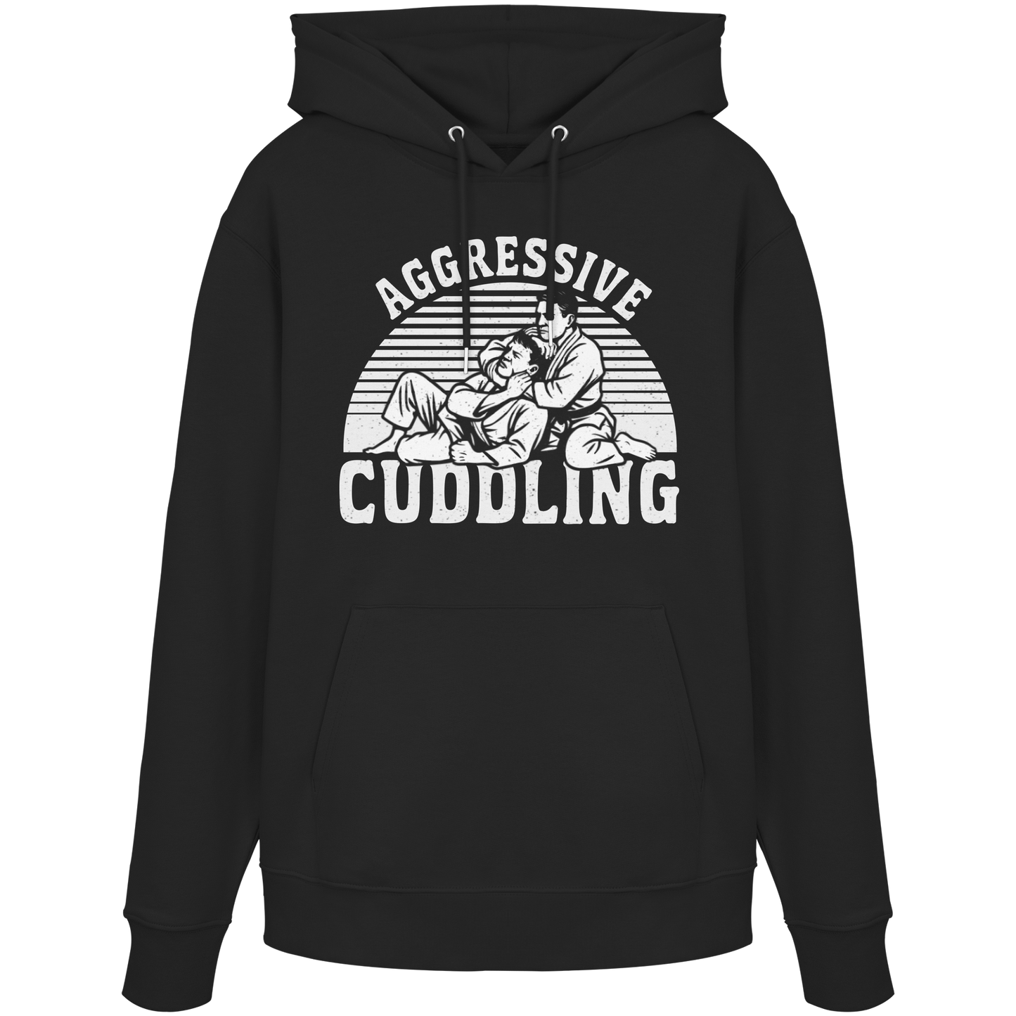 AGGRESSIVE CUDDLING - Organic Hoodie