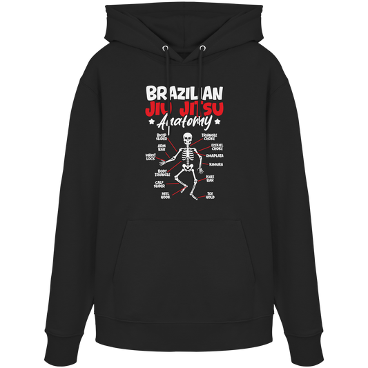 Brazilian Jiu-Jitsu Anatomy - Organic Hoodie
