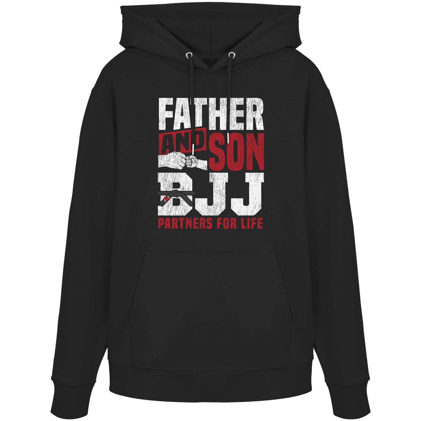Father and Son BJJ – Partners for Life - Organic Hoodie