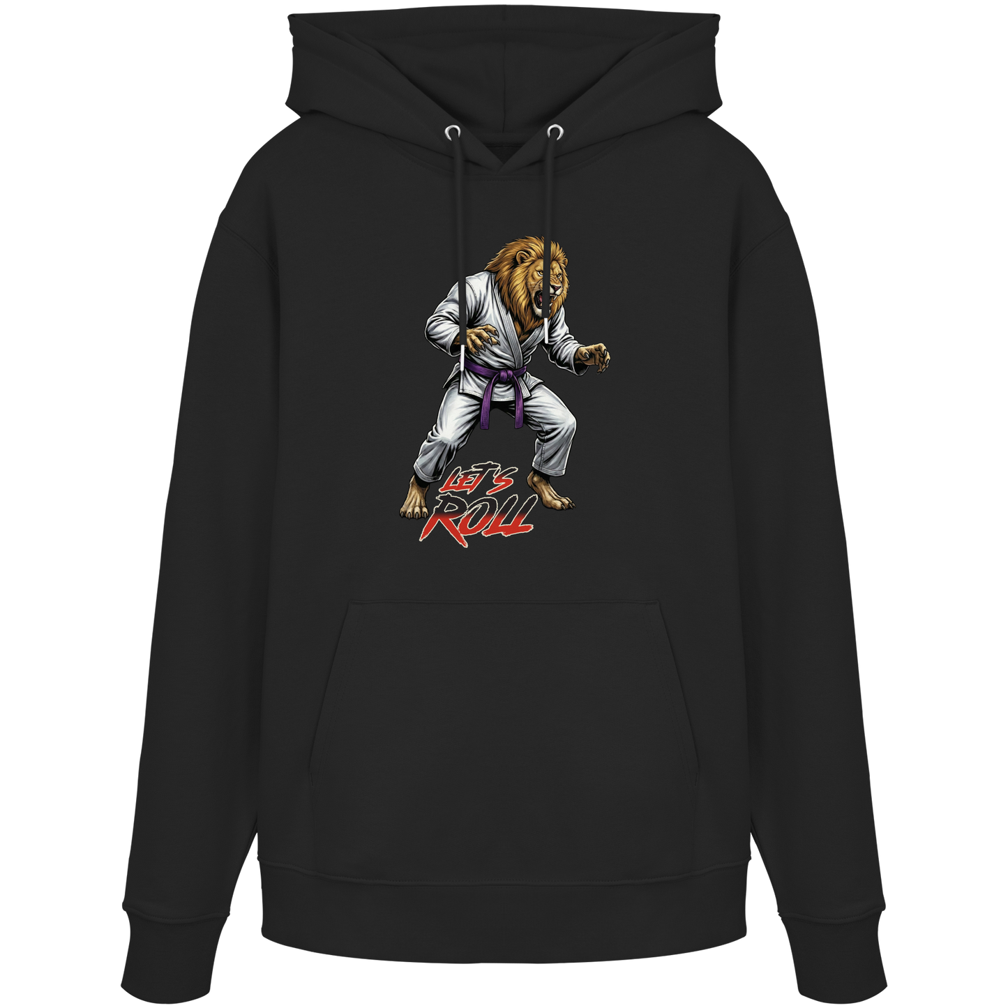 Lion – Let’s Roll - Organic Hoodie