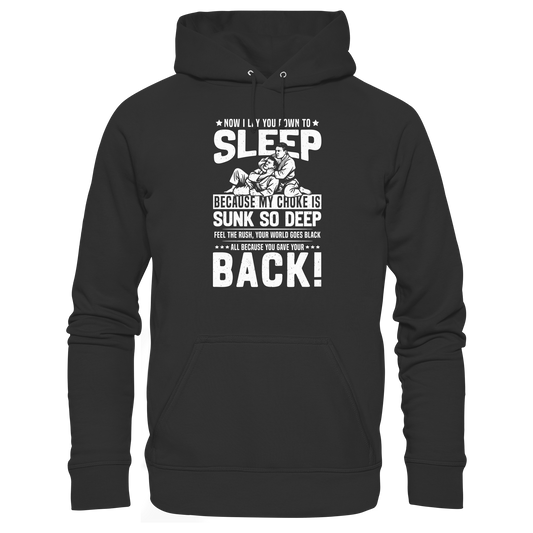 NOW I LAY YOU DOWN TO SLEEP - Organic Hoodie