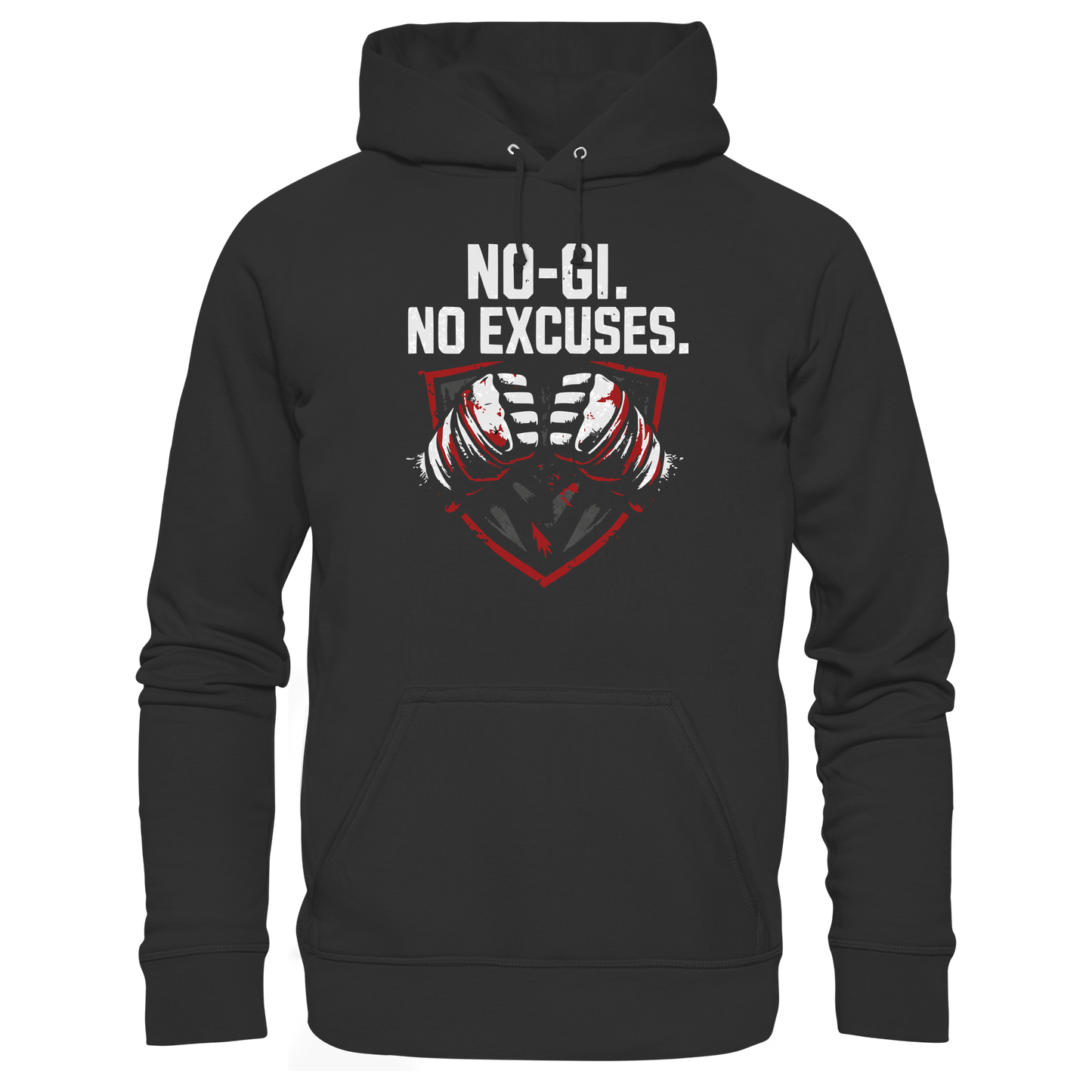 NO-GI - NO EXCUSES - Organic Hoodie