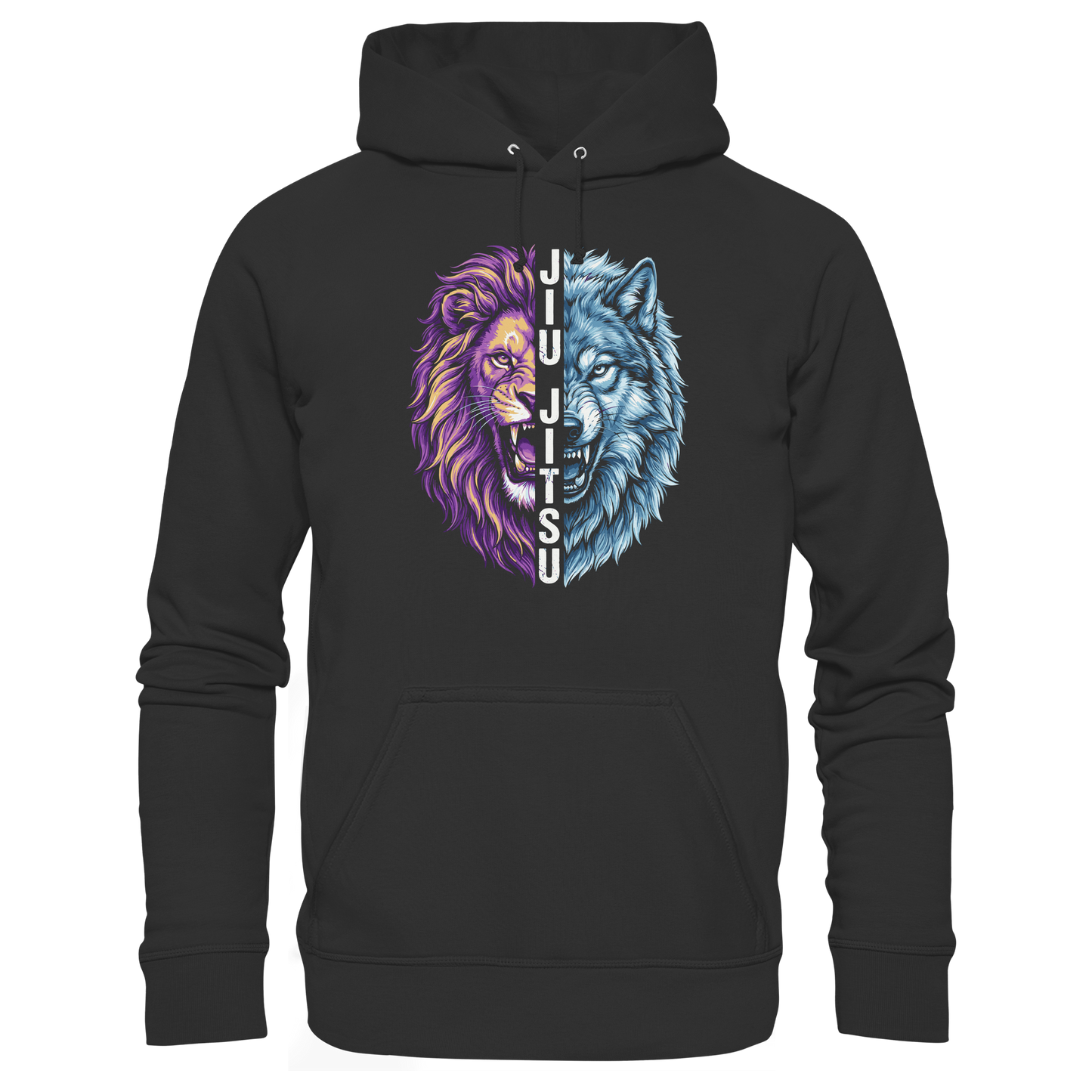 JIU-JITSU Lion x Wolf  - Organic Hoodie