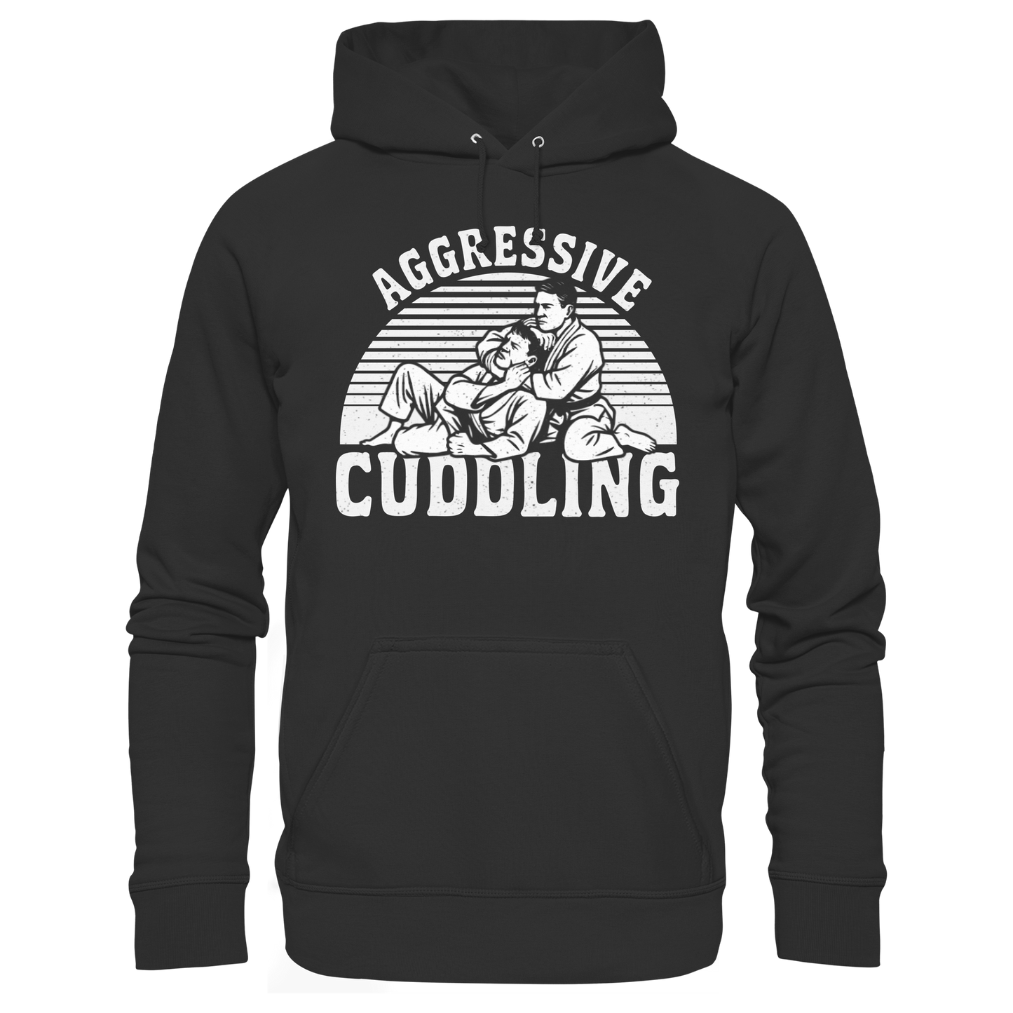 AGGRESSIVE CUDDLING - Organic Hoodie
