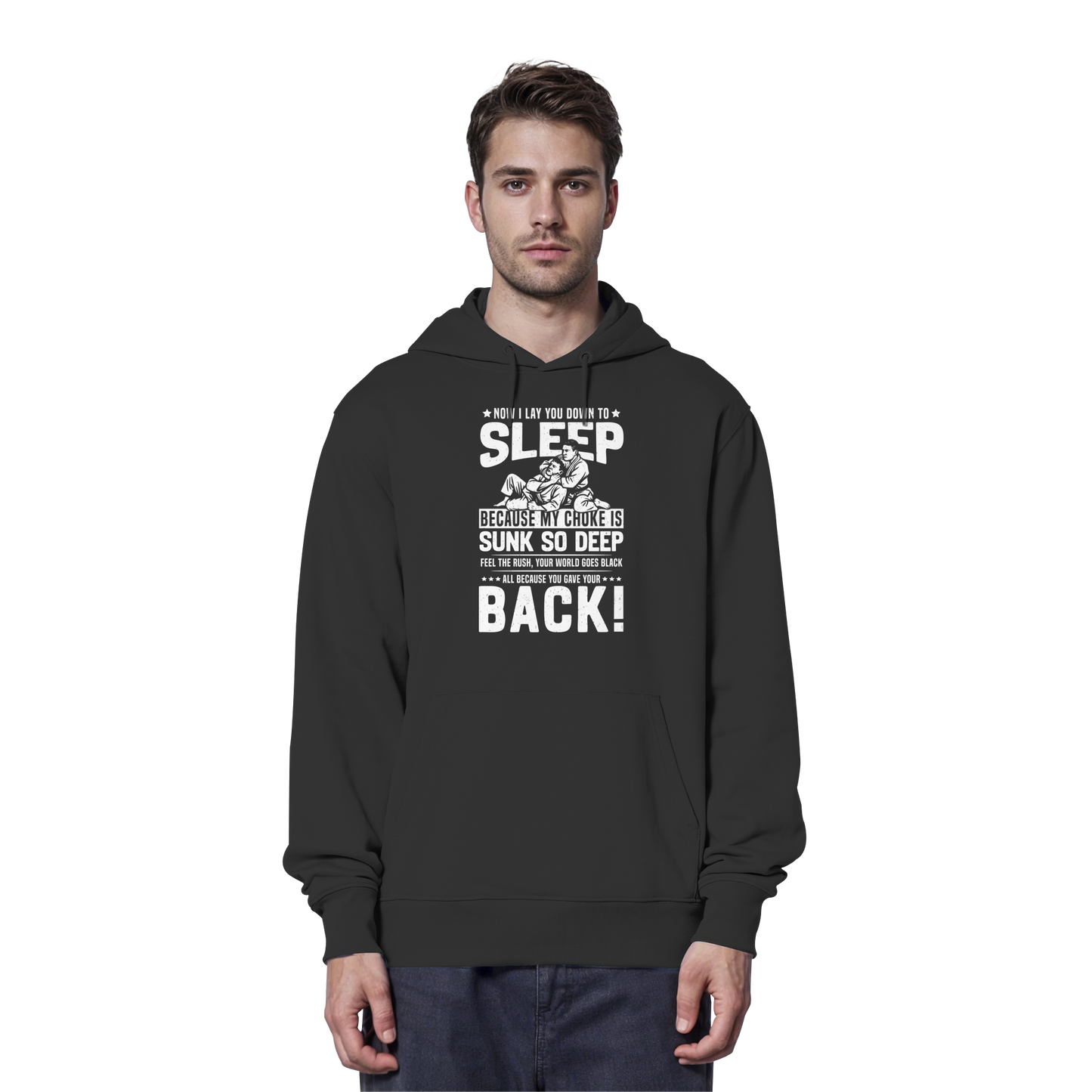 NOW I LAY YOU DOWN TO SLEEP - Organic Hoodie