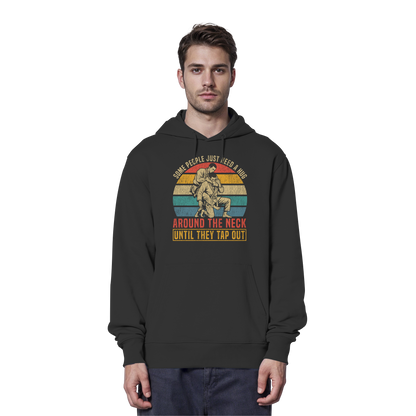 Some People Just Need a Hug – Retro - Organic Hoodie