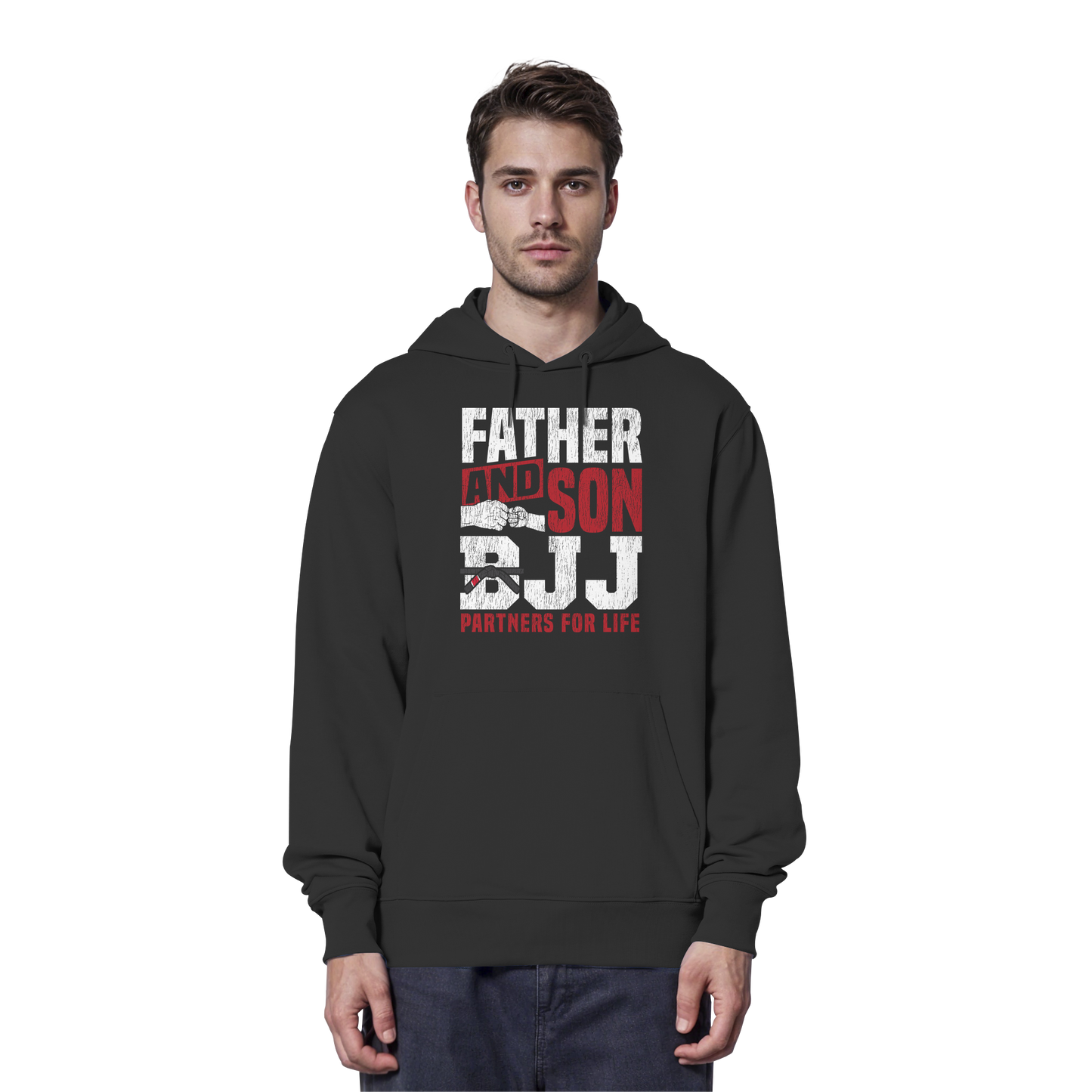 Father and Son BJJ – Partners for Life - Organic Hoodie