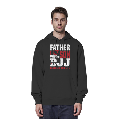 Father and Son BJJ – Partners for Life - Organic Hoodie